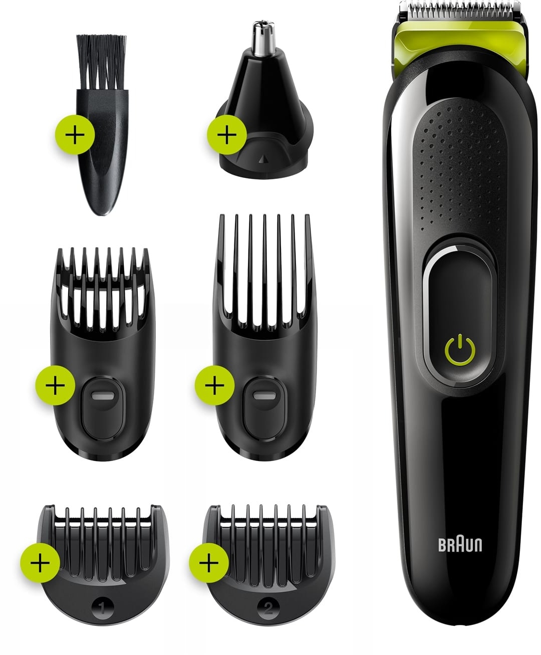 Braun MGK3221 All in One Beard Trimmer & Hair Clipper Grooming Kit