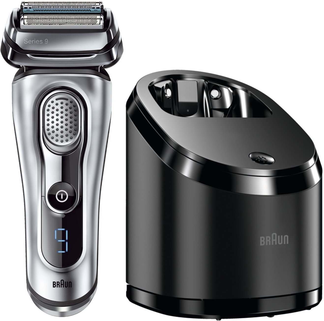 Braun 9095cc Series 9 Wet & Dry with Clean & Charge Station Men's 
