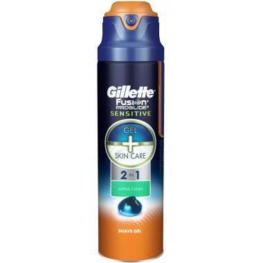 Gillette 81471666 Fusion Proglide Sensitive Alpine Clean Shaving Gel