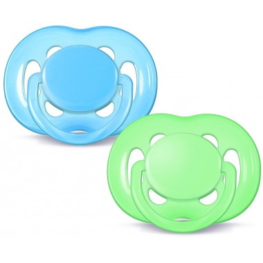 Philips Avent SCF178/27 (6-18m) Pack of 2 Boys Freeflow Soother