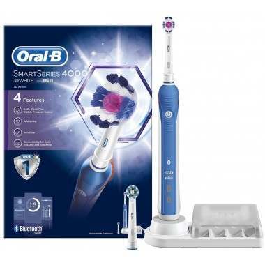Oral-B D601.524 SmartSeries 4000 3D White Electric Toothbrush