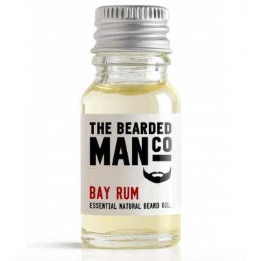 The Bearded Man Co. 10ml Bay Rum Essential Natural Beard Oil