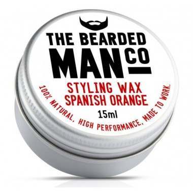 The Bearded Man Co. Spanish Orange Styling Moustache Wax