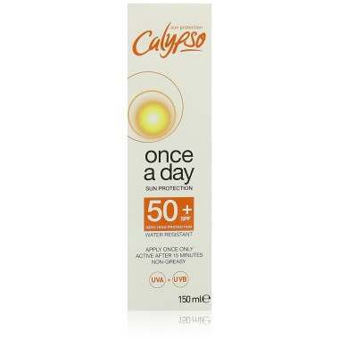 Calypso CYCALC50 Once A Day SPF50 Sun Tan Lotion