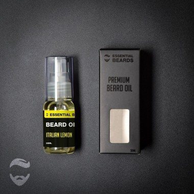 Essential Beards Italian Lemon 30ml Beard Oil