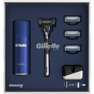 Gillette 81679095 Mach3 Razor Limited Edition Gift Set