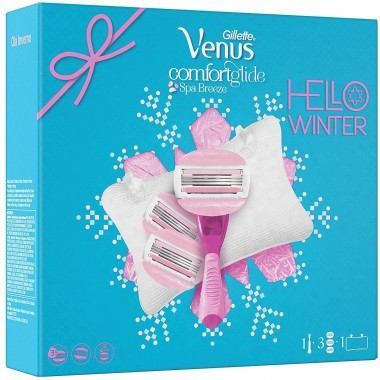 Gillette 81677975 Venus ComfortGlide Spa Breeze Women's Razor Gift Set