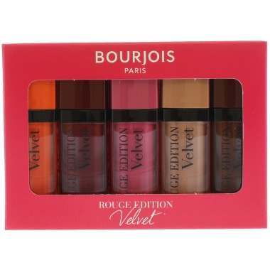 Bourjois GSCOSBOU024 Velvet 5 Piece Lipstick Gift Set