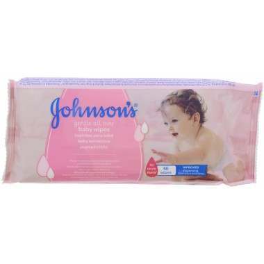 Johnsons TOJOH601B Gentle Baby Wipes
