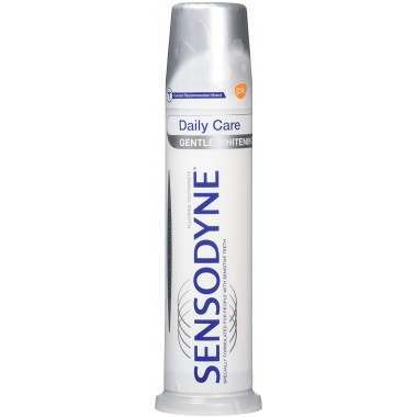 Sensodyne TOSEN258 100ml Daily Care Gentle Whitening Pump Toothpaste