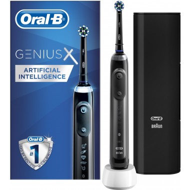 Oral-B D706.513 Genius X Black Electric Toothbrush