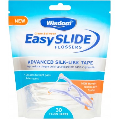 Wisdom PAW088 Clean Between Easy Slide Floss