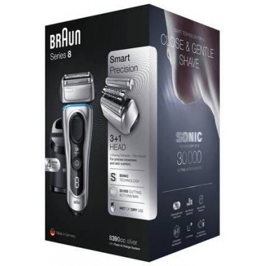Braun 8390CC Series 8 Men's Electric Shaver