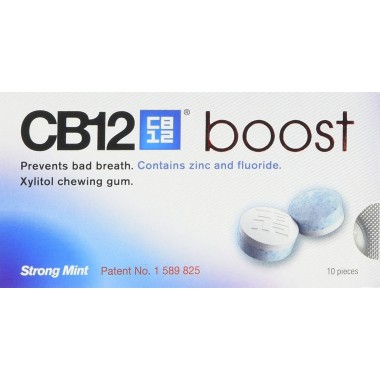 CB12 CTS8240 Mint Boost 10 Piece Chewing Gum
