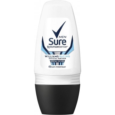 Sure TOSUR234 Williams Racing 50ml Roll On