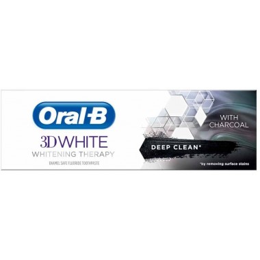 Oral-B 81701063 3D White Therapy Charcoal Toothpaste