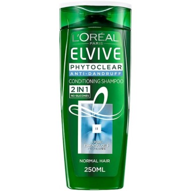 L'Oreal TOLOR888 Elvive 250ml Anti Dandruff Conditioning Shampoo