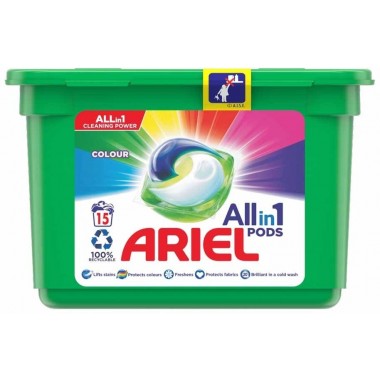 Ariel TOARI037 3 in 1 Colour Pack of 14 Washing Pods