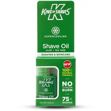 King of Shaves 10110028 Supercooling 15ml Pre Shave Oil