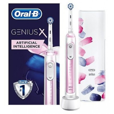 Oral-B Genius X Blush Pink Electric Toothbrush