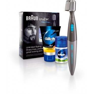 Braun 81403574 CruZer6 Precision With Gillette SkinCare products Hair Trimmer