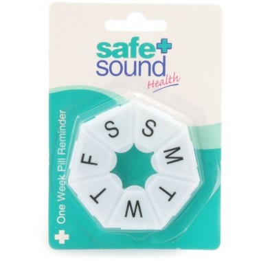 Safe + Sound SA8311 One Week Pill Reminder Set