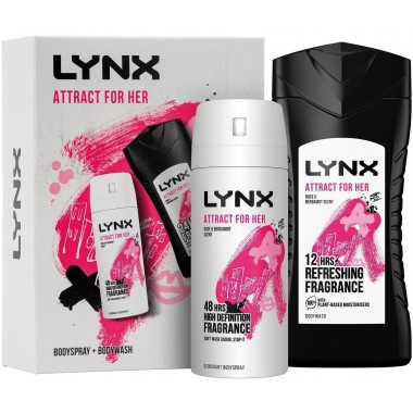 Lynx GSCLLYN274 Attract For Her Duo Gift Set