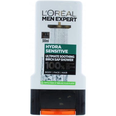 L'Oreal TOLOR1001 Men Expert Hydra Sensitive 300ml Shower Gel