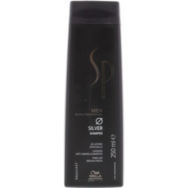 Wella TOWEL537 SP Mens 250ml Grey Hair Shampoo