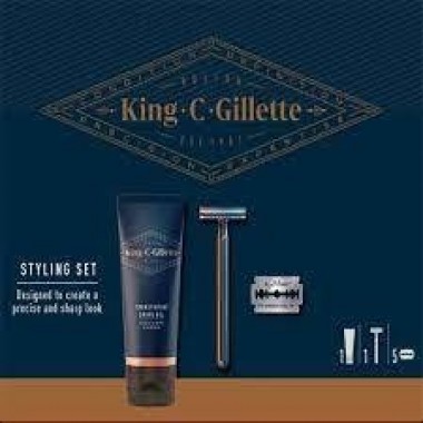 King C Gillette GSTOGIL090 Styling Set Gift Set