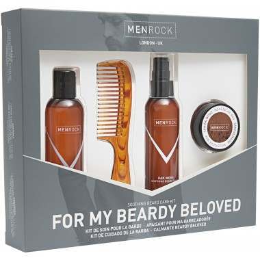 Men Rock MRBBK For My Beardy Beloved Beard Care Kit Gift Set