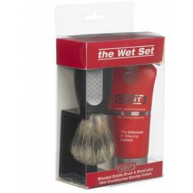Kent WET SET The Wet Set - Shaving Brush & Stand Set