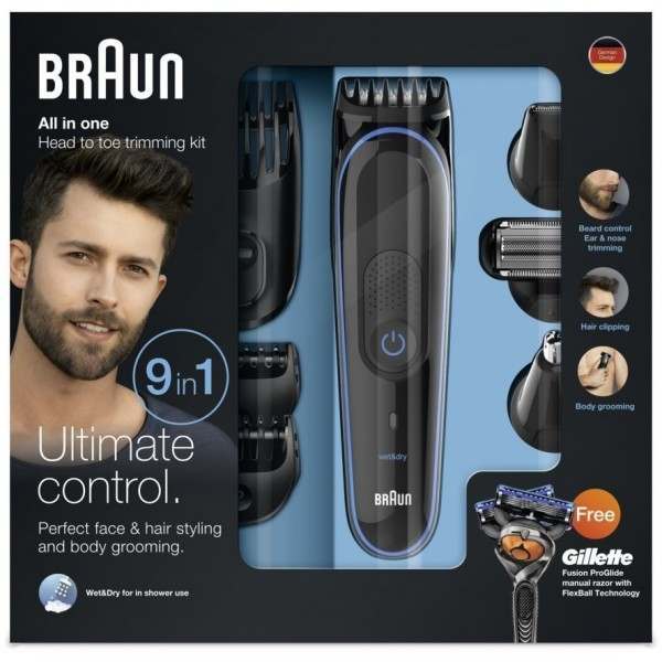braun 7 in 1 grooming kit