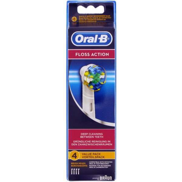 Oral B Floss Action Toothbrush Heads 62