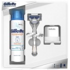 Gillette 81698280 SkinGuard Razor & Shaving Gel Gift Set