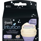 Wilkinson Sword TOWIL145 Intuition Dry Skin Pack Of 3 Razor Blades