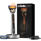 Gillette Labs Heated Razor For Men Starter Kit + 1 Blade, Gift Set Razor