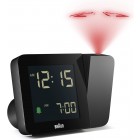 Braun BC15BUK Digital Projection Black Alarm Clock