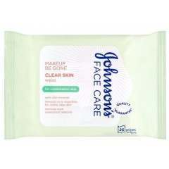 Johnsons TOJOH553 Clear Skin Face Wipes