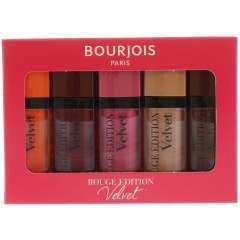 Bourjois GSCOSBOU024 Velvet 5 Piece Lipstick Gift Set