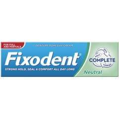 Fixodent TOFIX003 Complete Neutral Denture Adhesive Cream