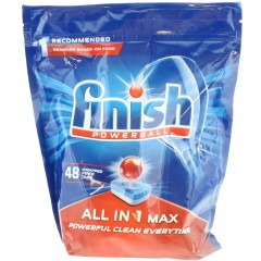 Finish HOFIN216 Powerball All in 1 Max 48 Dishwasher Tablets
