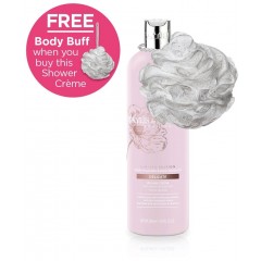 Bayliss & Harding BHSCGWPPM Pink Magnolia (with Free Body Puff) Shower Creme