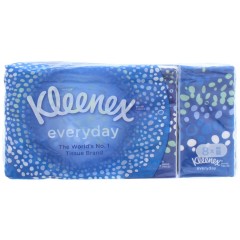 Kleenex TOKLE046 Everyday 8 Pack Pocket Tissues