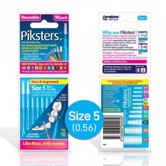 Piksters PK510 Size 5 - 10 Pack Inderdental Brush