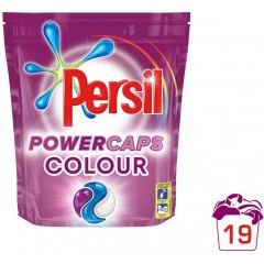 Persil HOPER076 Ultimate Power Caps Colour Pack of 19 Washing Pods