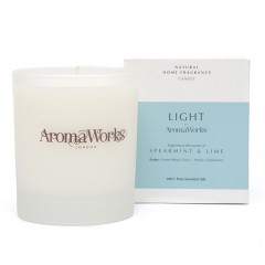 AromaWorks AWSL30 Spearmint & Lime 30cl Candle