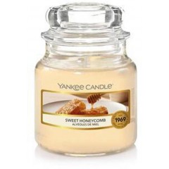 Yankee Candle HOYAN211 104g Small Jar Sweet Honeycomb Candle