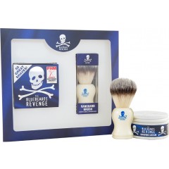 The Bluebeards Revenge BBRSCVNK Shaving Cream & Vanguard Brush Gift Set