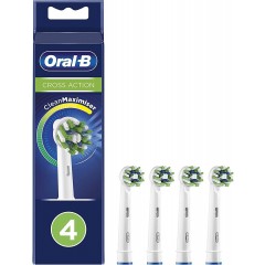 Oral-B EB50-4 CrossAction 4 Pack Toothbrush Heads